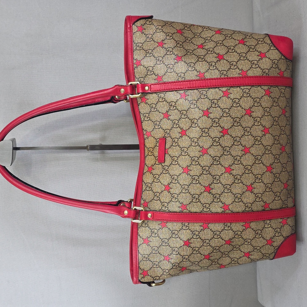 ✨️GUCCI GG Supreme Star Tote Bag - Picture 2 of 16